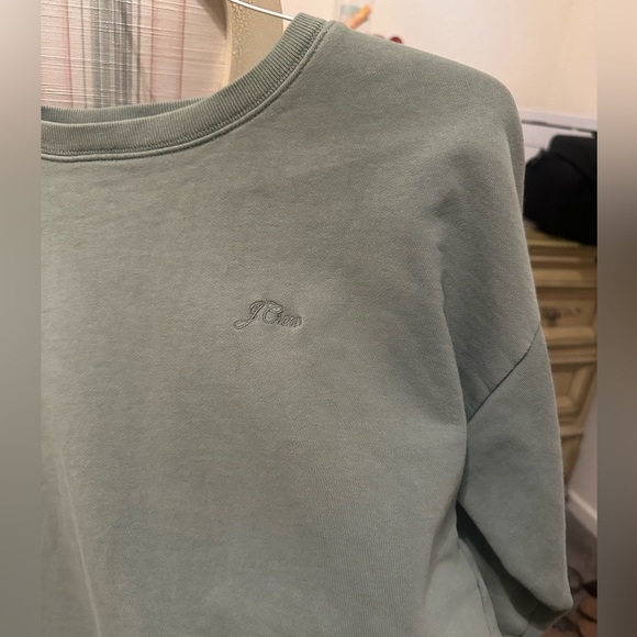 J. Crew Sweaters - J.Crew Green Sweatshirt